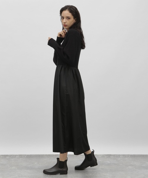 LAKOLE（ラコレ）の「サイドゴアレインブーツ[WOMEN] / 125767（レインシューズ・レディース・ブラック/グレー/ダークブラウン・MEDIUM/LARGE）」の9枚目の写真