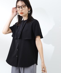 N.(N. Natural Beauty Basic) | ◆ケープディティールブラウス(シャツ/ブラウス)