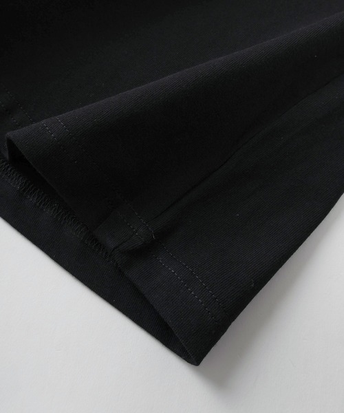 VISION STREET WEAR（ヴィジョンストリートウェア）の「【VISION STREET  WEAR/ヴィジョンストリートウェア】バブルロゴ サテン刺繍デザイン オーバーサイズ 半袖Tシャツ/ビッグシルエット（Tシャツ/カットソー・メンズ・杢グレー/ブラック/ホワイト・M/L）」の5枚目の写真