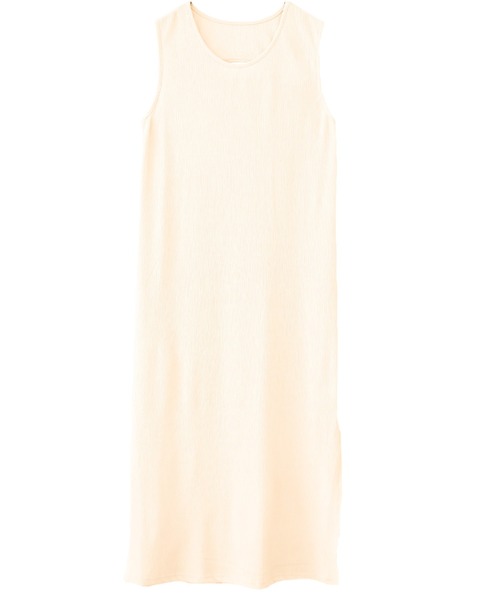 Social GIRL(ソーシャルガール)の「バックオープンリブワンピース(ワンピース・レディース・ブラック/グレイッシュベージュ/アイボリー/ブルー・M)」の5枚目の写真