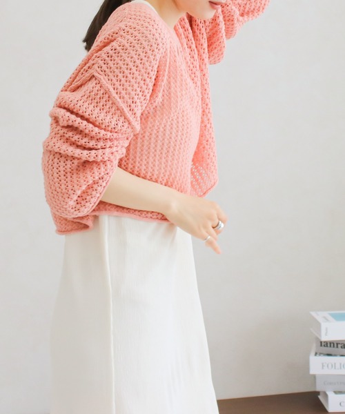 Social GIRL(ソーシャルガール)の「バックオープンリブワンピース(ワンピース・レディース・ブラック/グレイッシュベージュ/アイボリー/ブルー・M)」の10枚目の写真