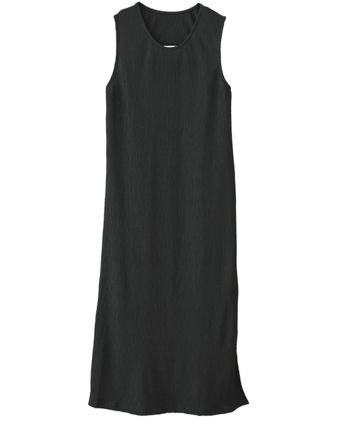 Social GIRL(ソーシャルガール)の「バックオープンリブワンピース(ワンピース・レディース・ブラック/グレイッシュベージュ/アイボリー/ブルー・M)」の17枚目の写真