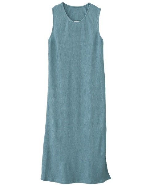 Social GIRL(ソーシャルガール)の「バックオープンリブワンピース(ワンピース・レディース・ブラック/グレイッシュベージュ/アイボリー/ブルー・M)」の22枚目の写真