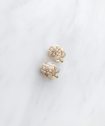 TIMELESS&THREE（タイムレスアンドスリー）の「パールモチーフスモールドームイヤリング（イヤリング）」