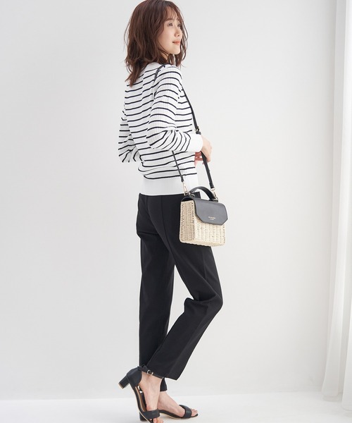 UVカット・洗濯機OK/ワイドリブニットカーディガン