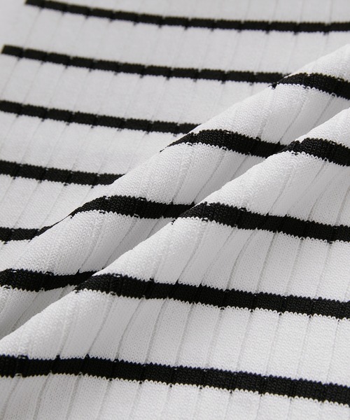 ROPE' PICNIC（ロペピクニック）の「ワイドリブニットカーディガン/UVカット・洗える（カーディガン/ボレロ・レディース・ブラック/ホワイト系その他5/ブルー/ピンク系その他2・38）」の19枚目の写真