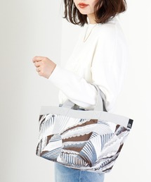 ROOTOTE パターンファブリックミニトートバッグ