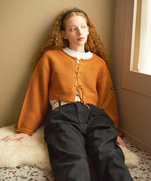 MILKFED.（ミルクフェド）の「TUCK DENIM PANTS（デニムパンツ・レディース・ブラック/インディゴブルー・S/M）」の18枚目の写真