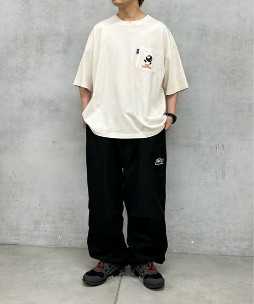 WHO'S WHO gallery(フーズフーギャラリー)の「COOPER FACTヘビーウェイトビリヤードロゴビッグポケTEE(Tシャツ/カットソー・レディース・ホワイト/チャコールグレー・FREE)」の19枚目の写真