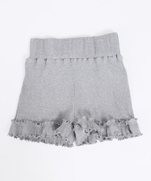PHILLY（フィリー）の「フリルリブショートパンツ（その他パンツ・レディース・ブラック/グレー・FREE）」の8枚目の写真