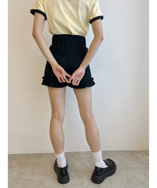 PHILLY（フィリー）の「フリルリブショートパンツ（その他パンツ・レディース・ブラック/グレー・FREE）」の17枚目の写真