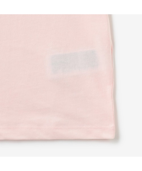 tommy jeans(トミー ジーンズ)の「バッジロゴリンガーTシャツ(Tシャツ/カットソー・レディース・ホワイト/ピンク・MEDIUM/SMALL/X-SMALL)」の6枚目の写真
