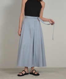 front ribbon design skirt / フロントリボンデザインスカート