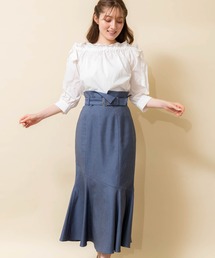 NOELA | デニムマーメイドスカート(デニムスカート)