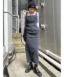 EMODA | フィットデニムワンピース(ワンピース)