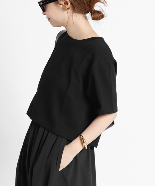 ドゥーズィエムクラスEVERYDAY I LIKEクロップドTシャツ 美品 Everyday I like クロップドTシャツ