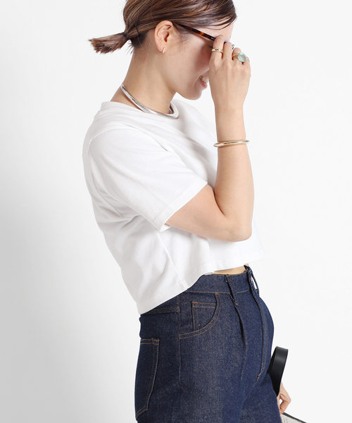 追加 Cropped Tシャツ（Tシャツ/カットソー）｜Deuxieme Classe