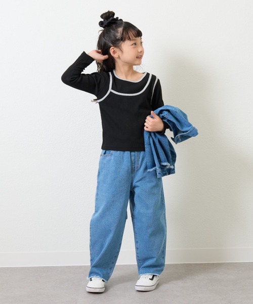 チカキサダ デニムフリンジTOPS チカキサダ デニムフリンジTOPS 【公式