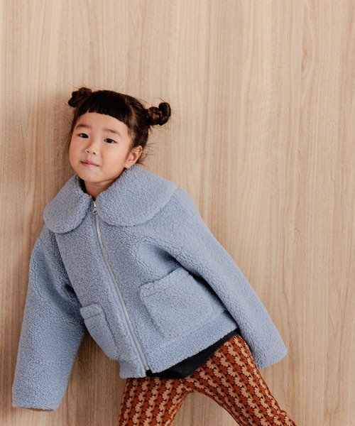 LOWRYS FARM(ローリーズファーム)の「ボアコート 906775(その他アウター・キッズ・ブラック/アイボリー/ブルー・120cm/130cm/110cm/150cm/140cm)」の20枚目の写真