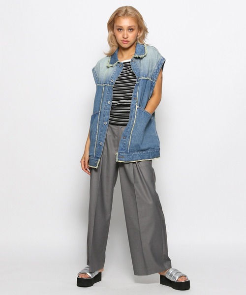 FOREVER 21(フォーエバー トゥエンティーワン)の「【2023AW】2WAYデニムジャケット(デニムジャケット・レディース・ブルー/ブラック・FREE)」の17枚目の写真