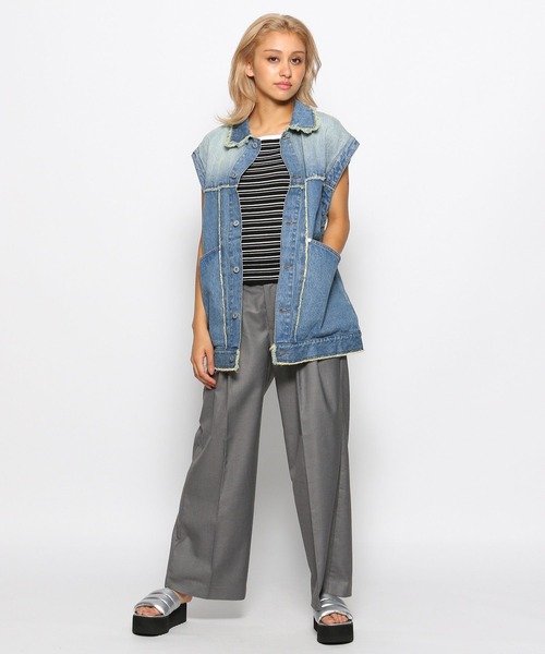 FOREVER 21(フォーエバー トゥエンティーワン)の「【2023AW】2WAYデニムジャケット(デニムジャケット・レディース・ブルー/ブラック・FREE)」の18枚目の写真