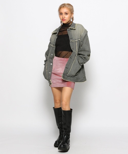 FOREVER 21(フォーエバー トゥエンティーワン)の「【2023AW】2WAYデニムジャケット(デニムジャケット・レディース・ブルー/ブラック・FREE)」の20枚目の写真