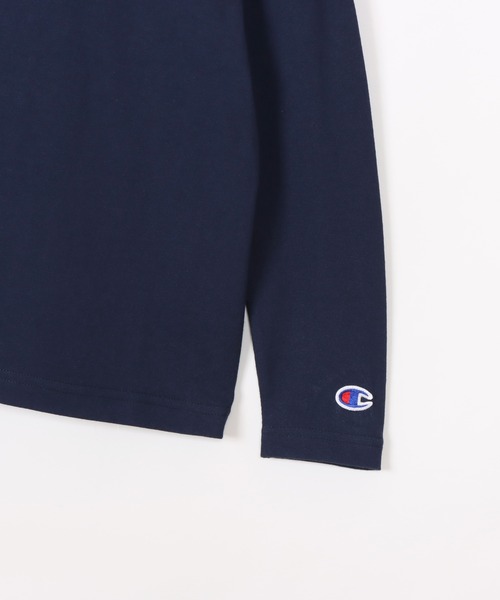 Champion(チャンピオン)の「【Champion/チャンピオン】キッズ ベーシック ロングスリーブTシャツ(Tシャツ/カットソー・キッズ・ブラック/ネイビー/オフホワイト/グレー/オートミール/アーミー・150/110/130/120/160/100/140)」の16枚目の写真