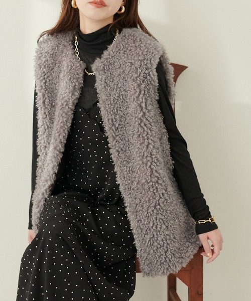 natural couture(ナチュラルクチュール)の「シアーテレコタートル(Tシャツ/カットソー・レディース・ボルドー/ブラック/グリーン/オフホワイト・FREE)」の14枚目の写真