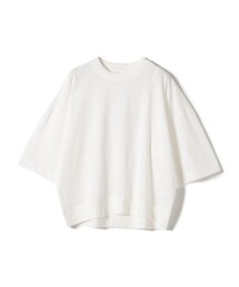 【SHIPS別注】assiette:コットン 5分袖 カットソー