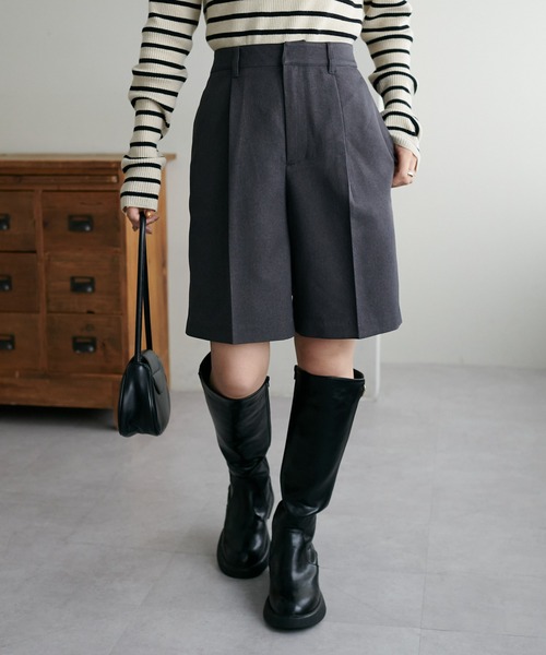 DISCOAT（ディスコート）の「ウールライクショートパンツ（その他パンツ・レディース・ベージュ/ブラック/グレー・FREE）」の16枚目の写真