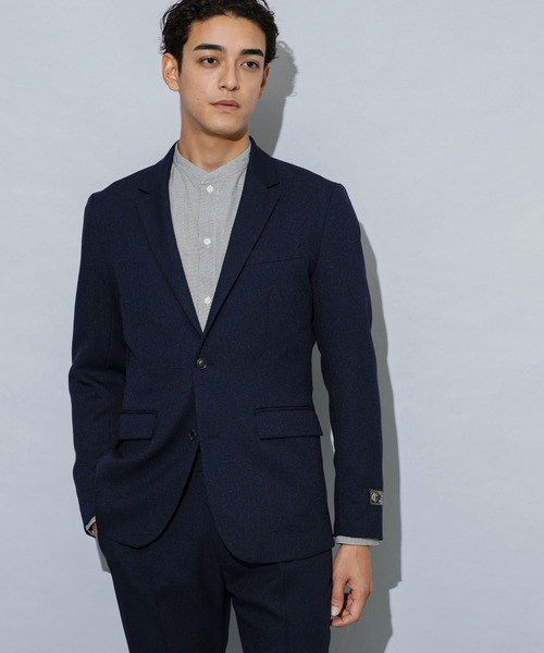 NANO universe（ナノユニバース）の「「Damerino」フレキシブルツイル セットアップ（セットアップ・メンズ・ダークネイビー/トップグレー/ブラウン・S/L/XL/M）」の19枚目の写真