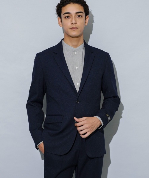 【美品】「Damerino」フレキシブルツイル セットアップ Amazon | [ナノ・ユニバース] Damerino」フレキシブルツイル