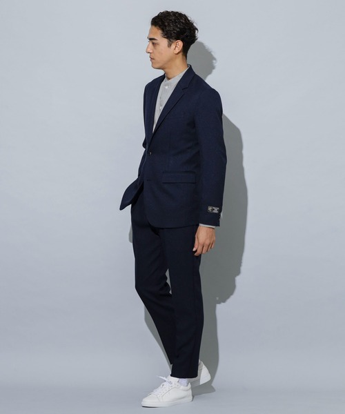 NANO universe（ナノユニバース）の「「Damerino」フレキシブルツイル セットアップ（セットアップ・メンズ・ダークネイビー/トップグレー/ブラウン・S/L/XL/M）」の21枚目の写真