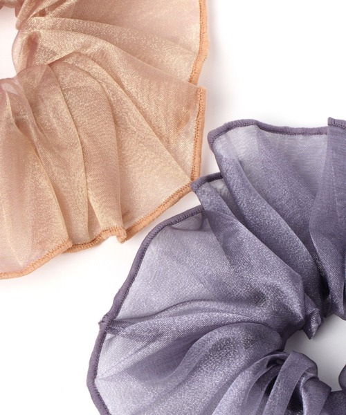 LAKOLE（ラコレ）の「オーガンジーシュシュ / 273498（シュシュ・レディース・ピンク/ブラック/ブルー・FREE）」の5枚目の写真