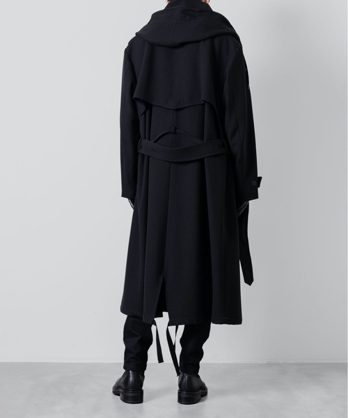 ato トレンチコート ライナー付 ハーフコート MILITARY TRENCH HOOD COAT（トレンチコート）｜ato（アトウ）の