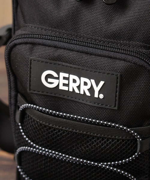 GERRY（ジェリー）の「【GERRY/ジェリー】CORDURA ワンポイント ミニショルダーバッグ（ボディバッグ/ウエストポーチ・メンズ・カーキ/ブラック・FREE）」の13枚目の写真