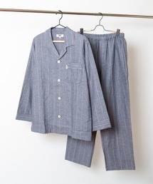 DAKS（ダックス）の「【DAKS】シルク混ネルストライプ　パジャマ（ルームウェア/パジャマ）」