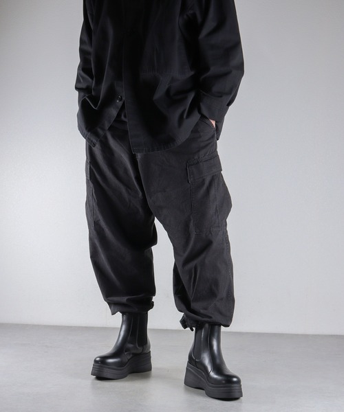 LOVEHUNTER（ラブハンター）の「+8cm 軽量厚底 トリプルソール ユニセックス ラウンドトゥショートブーツ（ブーツ・レディース・ブラック系2/ブラック系1/アイボリー系1/アイボリー系3/アイボリー系2/ブラック系3・LL/42/41/40/L/M/43/S/44/SS）」の11枚目の写真