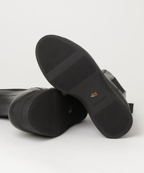 LOVEHUNTER（ラブハンター）の「+8cm 軽量厚底 トリプルソール ユニセックス ラウンドトゥショートブーツ（ブーツ・レディース・ブラック系2/ブラック系1/アイボリー系1/アイボリー系3/アイボリー系2/ブラック系3・LL/42/41/40/L/M/43/S/44/SS）」の16枚目の写真