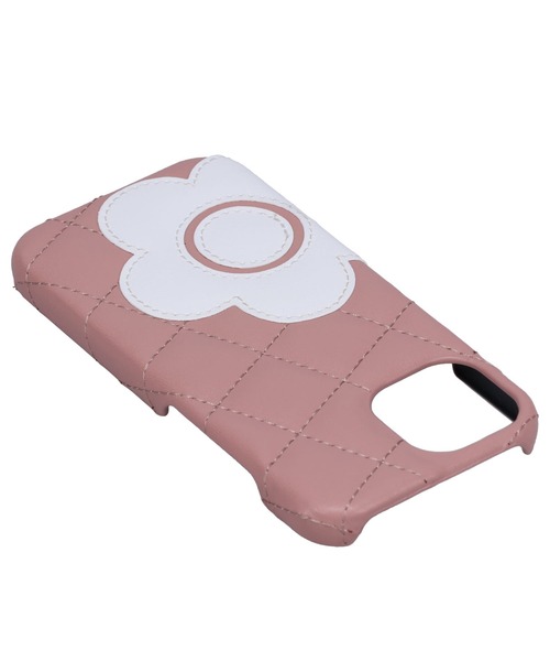 MARY QUANT】キルトレザーシェルケース iPhone 15/ iPhone 14