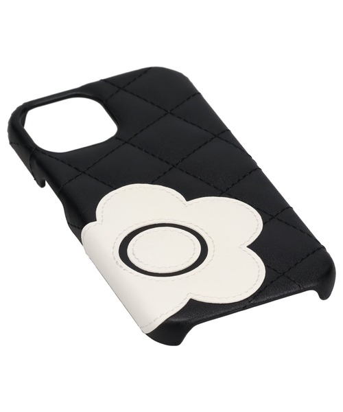 MARY QUANT】キルトレザーシェルケース iPhone 15/ iPhone 14