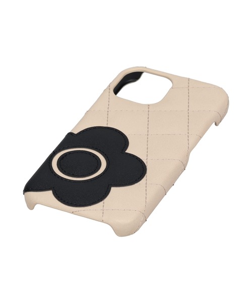 MARY QUANT（マリークワント）の「【MARY QUANT】キルトレザーシェルケース iPhone 15/ iPhone 14/ iPhone 13 兼用 ※（スマホケース/カバー・レディース・ピンク/ベージュ/ブラック/アイボリー/グレイッシュベージュ・iPhone 13/14/15）」の12枚目の写真
