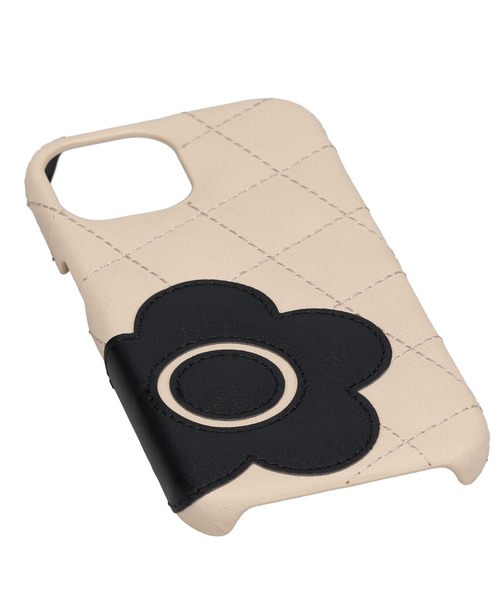 MARY QUANT（マリークワント）の「【MARY QUANT】キルトレザーシェルケース iPhone 15/ iPhone 14/ iPhone 13 兼用 ※（スマホケース/カバー・レディース・ピンク/ベージュ/ブラック/アイボリー/グレイッシュベージュ・iPhone 13/14/15）」の11枚目の写真
