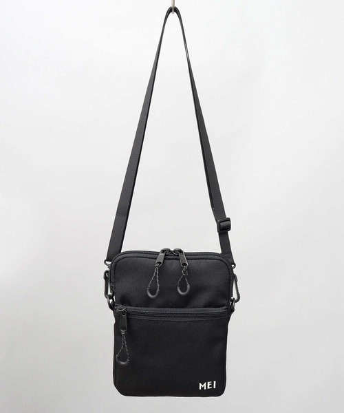 MEI（メイ）の「軽量 ポリエステル 縦型 ミニショルダー（ショルダーバッグ・メンズ・ブラック・FREE）」の6枚目の写真