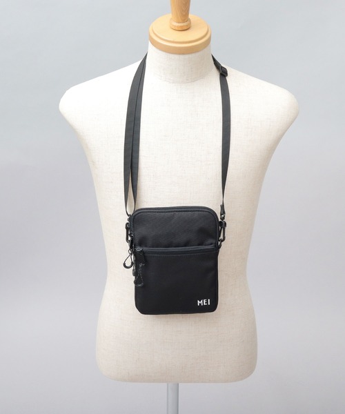 MEI（メイ）の「軽量 ポリエステル 縦型 ミニショルダー（ショルダーバッグ・メンズ・ブラック・FREE）」の17枚目の写真