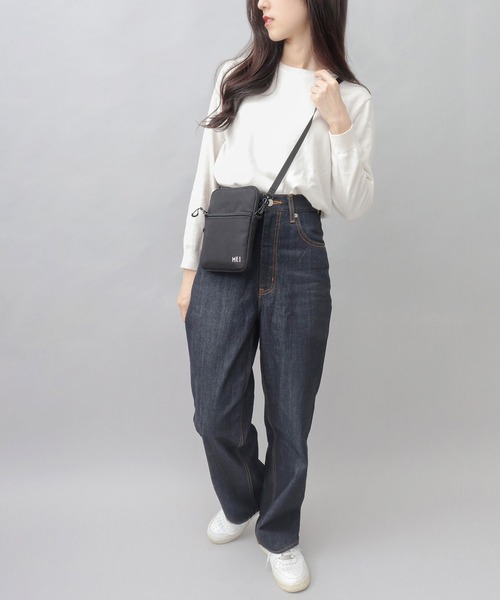 MEI（メイ）の「軽量 ポリエステル 縦型 ミニショルダー（ショルダーバッグ・メンズ・ブラック・FREE）」の19枚目の写真