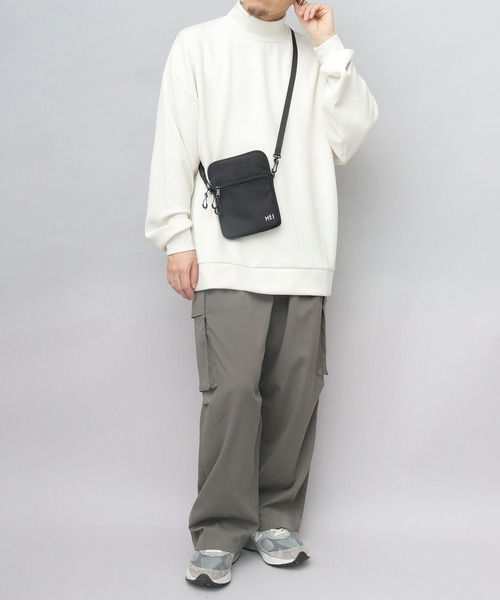 MEI（メイ）の「軽量 ポリエステル 縦型 ミニショルダー（ショルダーバッグ・メンズ・ブラック・FREE）」の20枚目の写真