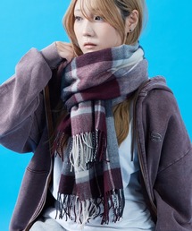 improves（インプローブス）の「大判 チェック マフラー（マフラー）」