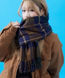 improves（インプローブス）の「大判 チェック マフラー（マフラー）」