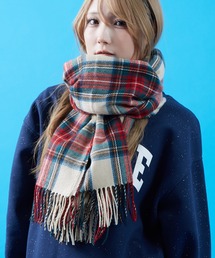 improves（インプローブス）の「大判 チェック マフラー（マフラー）」